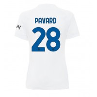 Inter Milan Benjamin Pavard #28 Bortedrakt Dame 2023-24 Kortermet